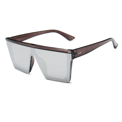 Flat Top Square Sunglasses