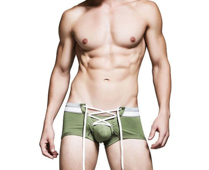 Athletic Laced Boxer Briefs